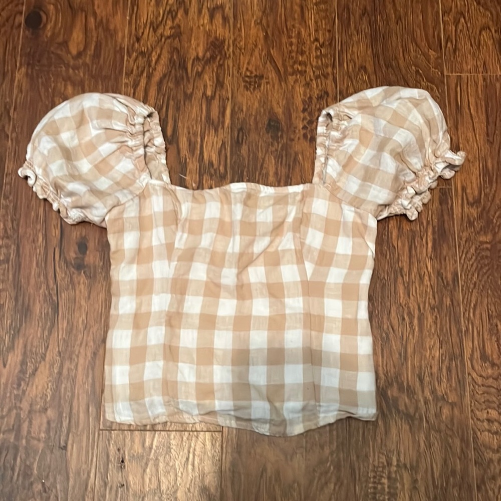 Abercrombie Puff Sleeve Top Size XXS